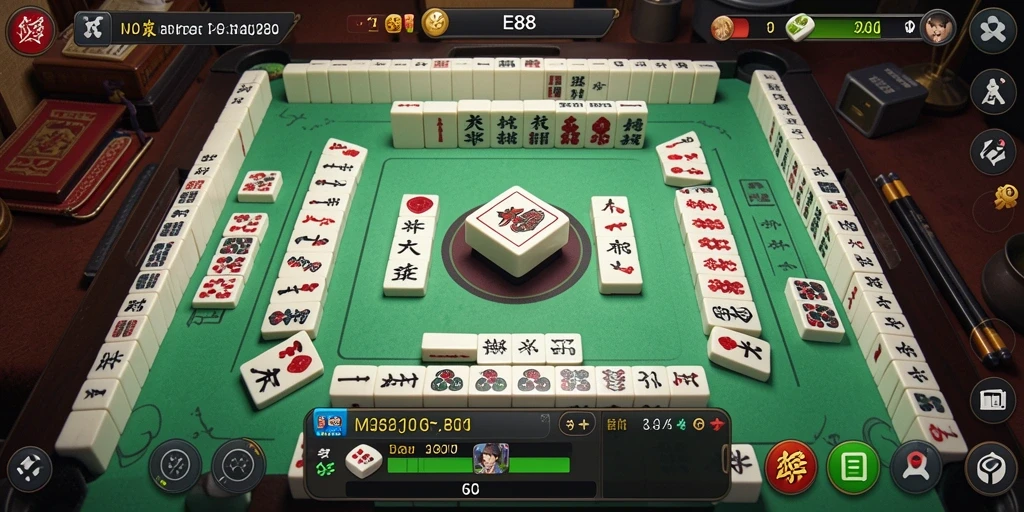 Tampilan gameplay E88 yang menarik dan penuh warna.