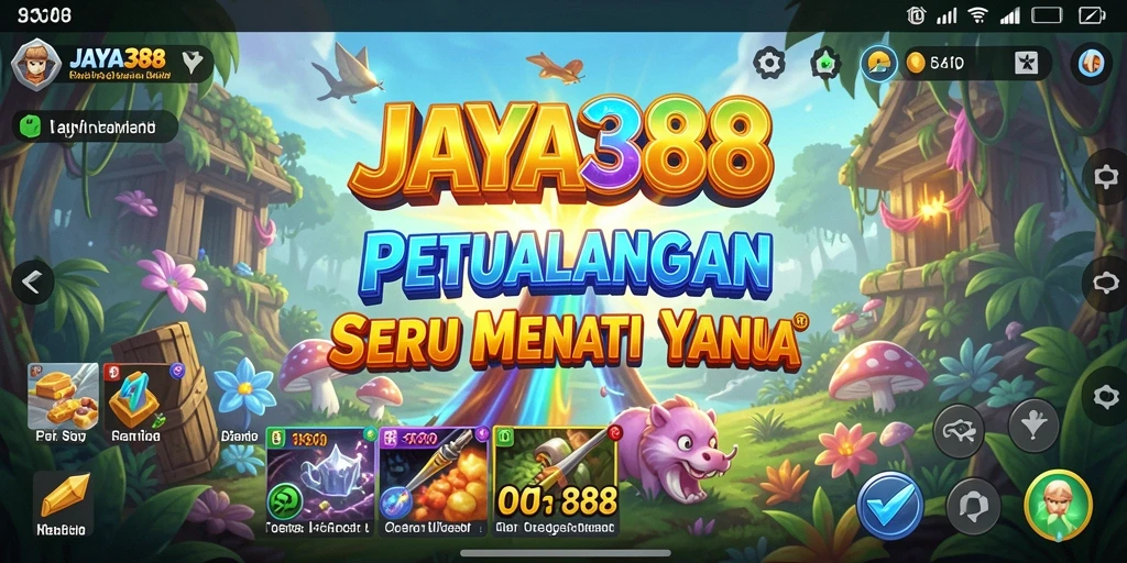 Screenshot gameplay JAYA388 yang menampilkan aksi petualangan seru.