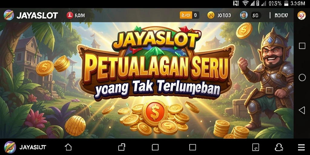 Tangkapan layar gameplay JAYASLOT yang menunjukkan petualangan yang mendebarkan.