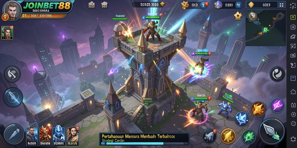 Tampilan gameplay <strong>JOINBET88</strong> yang menegangkan dan strategis.