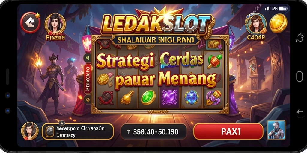 Tampilan gameplay menantang dari LEDAKSLOT yang penuh strategi.