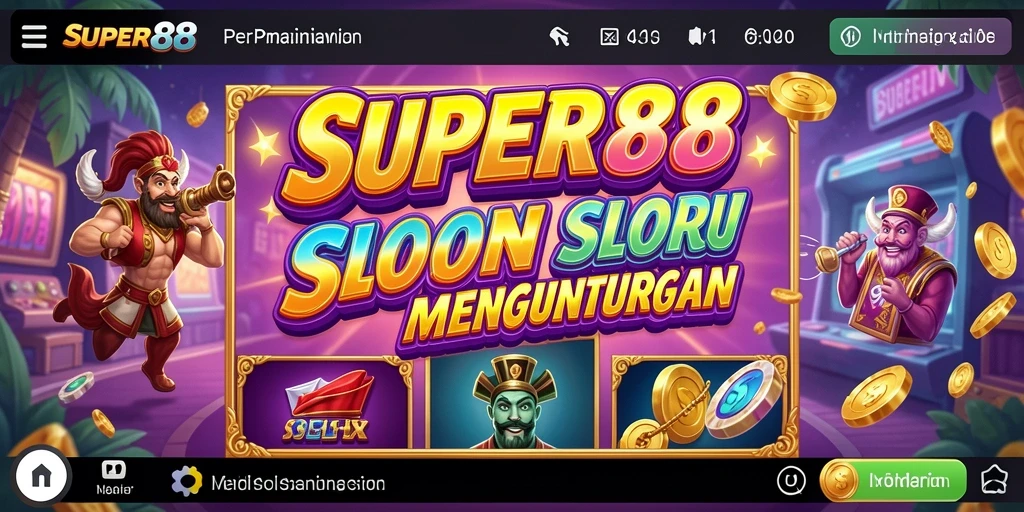 Tampilkan gameplay SLOT yang interaktif dan mengasyikkan dari SUPER88.
