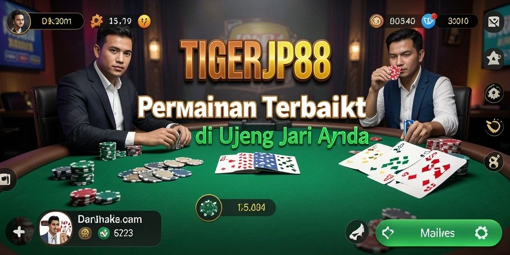 Gameplay seru TIGERJP88 dengan grafis menarik dan interaksi pemain.
